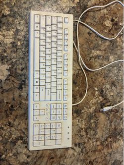 Selling white keyboard