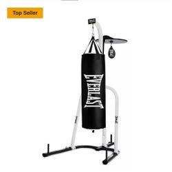 Everlast Boxing Combo Stand With Both Bags 