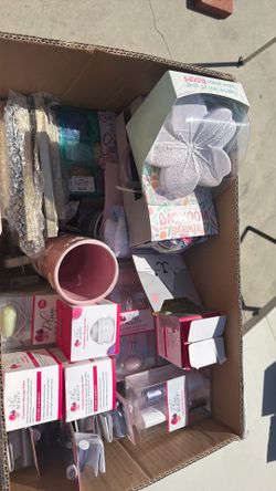 Facial, and random items,