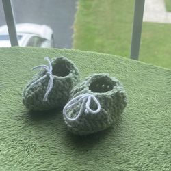 Handmade Crochet Kitty Booties 
