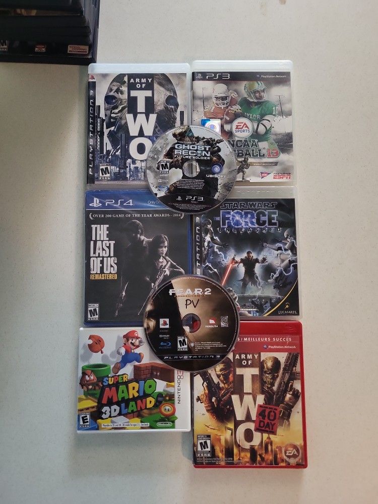 Ps3 Ps4 3ds Games