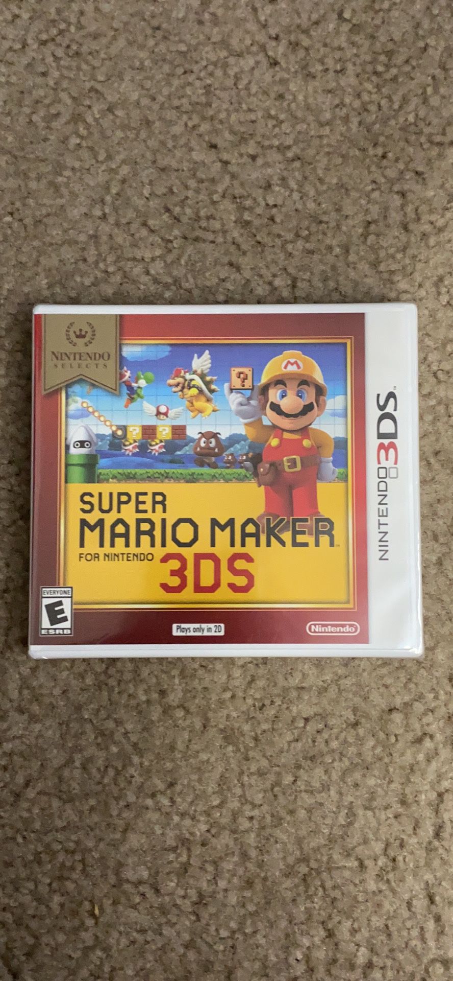 Nintendo 3DS Súper Mario Maker $15 NEW Sealed