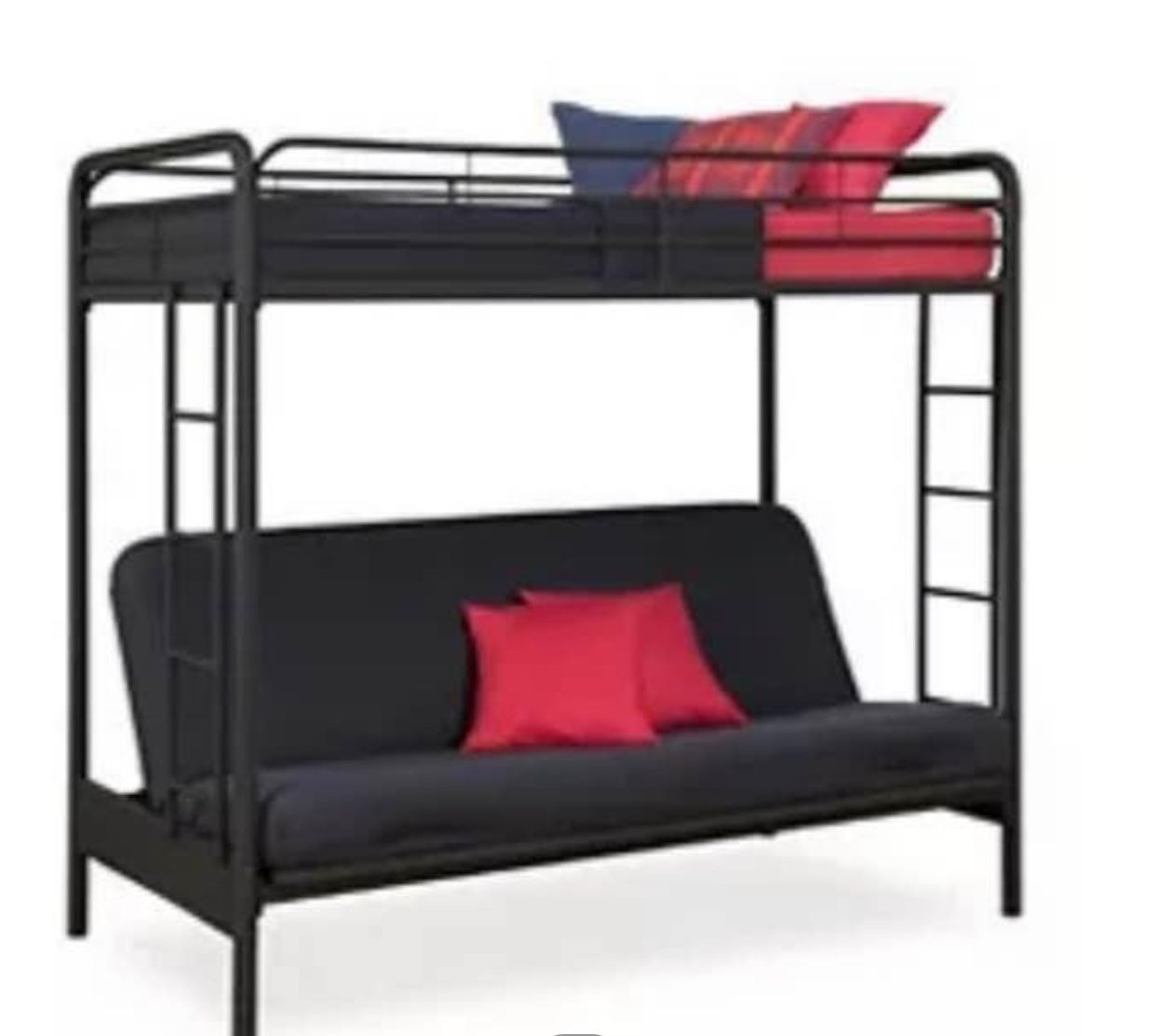 Bunkbed With Futon Bottom