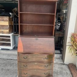 FREE Vintage Secretary, Desk Cabinet