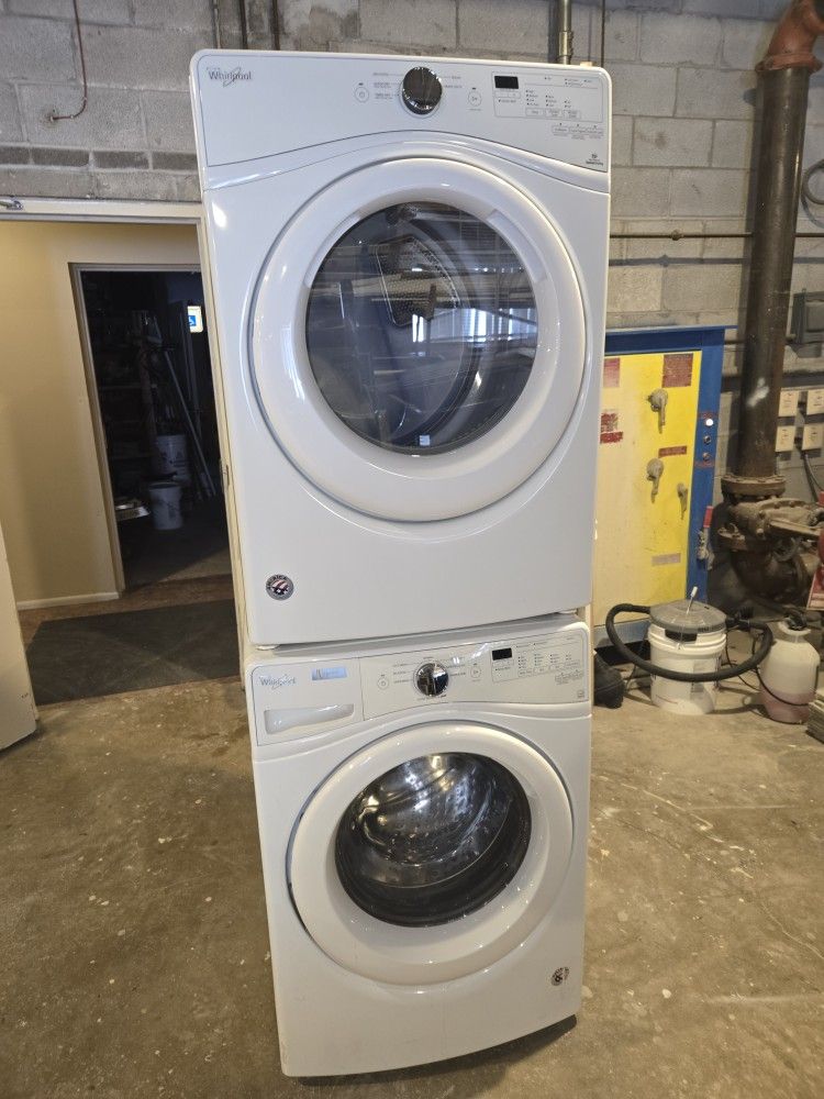washer and dryer