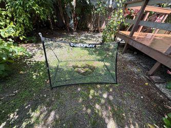 Target soccer rebounder net