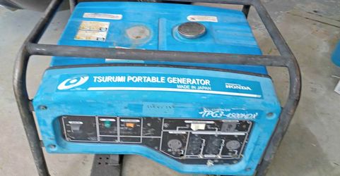 Tsurumi TPG3-4500HDX Portable Generator (Honda GX Engine) – Heavy Duty Power