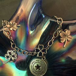Silver Irish Lucky Charm Bracelet