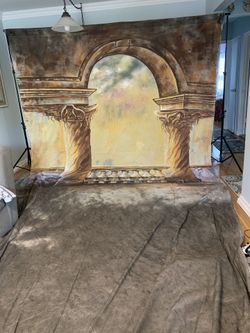 3 left Muslim backdrop great for weddings, parties and much more
