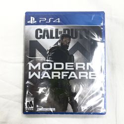 PS4 Call Of Duty  Modern Warfare Game 