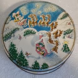 Vintage 1978 Wilton Cookie Cutters W/Cookie Tin