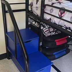 Twin Loft Bed With Steps