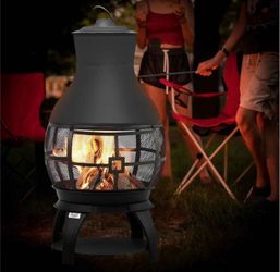 new in box outdoor chimney
