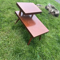 Real Wood End Table 