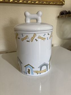 Dog Cookie Jar Have Little Scratch