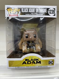 Black Adam On Throne Funko