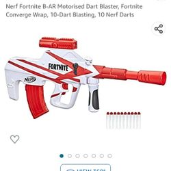 Nerf FORTNITE  B-AR Motorized  Dart Blaster 
