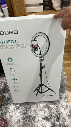 Duro U-Stream 10" Ring Light with Tripod