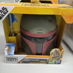 STAR WARS Boba Fett Electronic Mask with Sound Effects, Toys for 5 Year Old Boys and Girls