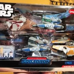 Star Wars Micro Galaxy Squadron Battle of Coruscant Battle Pack 12 Piece Figures