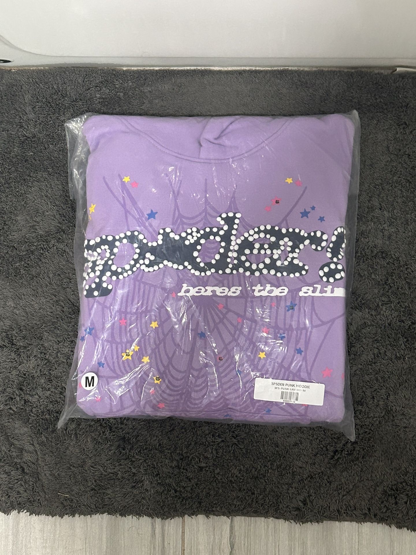 Purple Acai Sp5der Hoodie