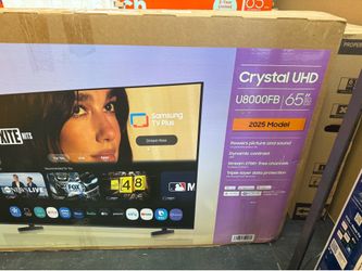 65”SAMSUNG U8000 4K SMART TV