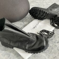 Marsell Woman’s Leather Ankle Boots - NEW