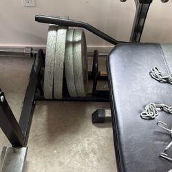 Fitness Gear- weights and bench