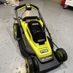 LAWN MOWER WITH  18 V 16 In