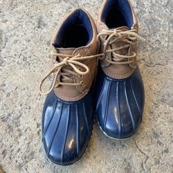 Tommy Hilfiger Boots Tan/Blue Size 7