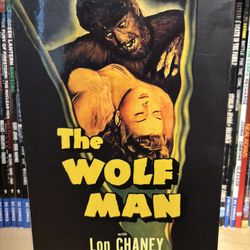 NECA Universal Monsters The Wolf Man Black And White Figure Used 