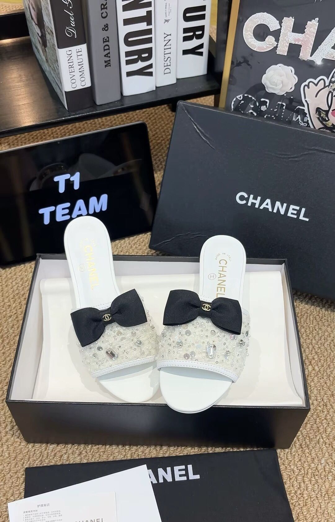 Designer cool slippers