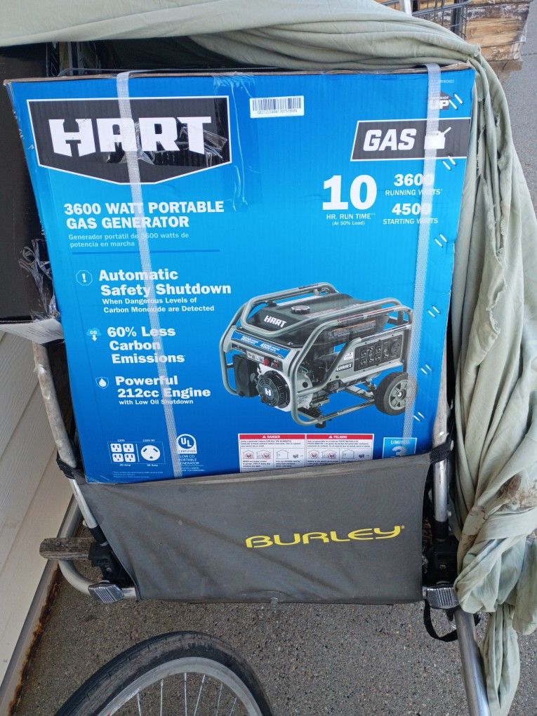 Heart 4,500 Watt Generator New