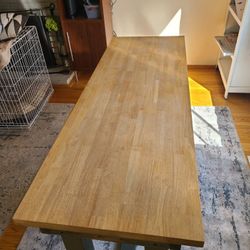 Butcher Block Table 