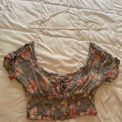 Timing Floral Top