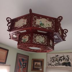 Oriental Ceiling Light Shade