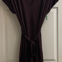 Brand New Knit Dresses In Plum & Black Size 1X $8,00 Each 