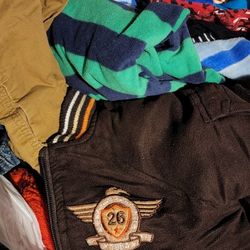 Bag Of Boys Name Brand Clothes