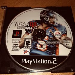 PS2 Game NCAA 08 Football 🏈 