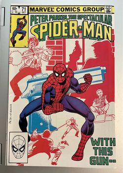 The Spectacular Spider-Man #71 Oct (Marvel,1982)
