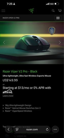 Razor Keyboard & Mouse