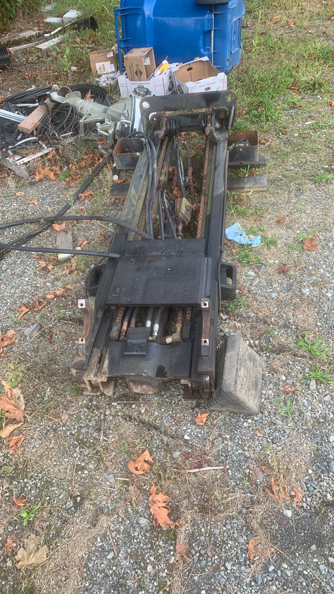Forklift hydraulic system