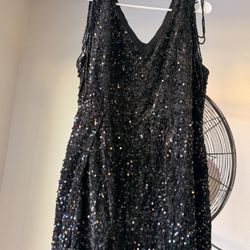 Black Sparkly Dress 