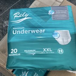 Rely Maximum Protection  Underwear