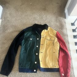 Men’s Multicolor Jean Jacket