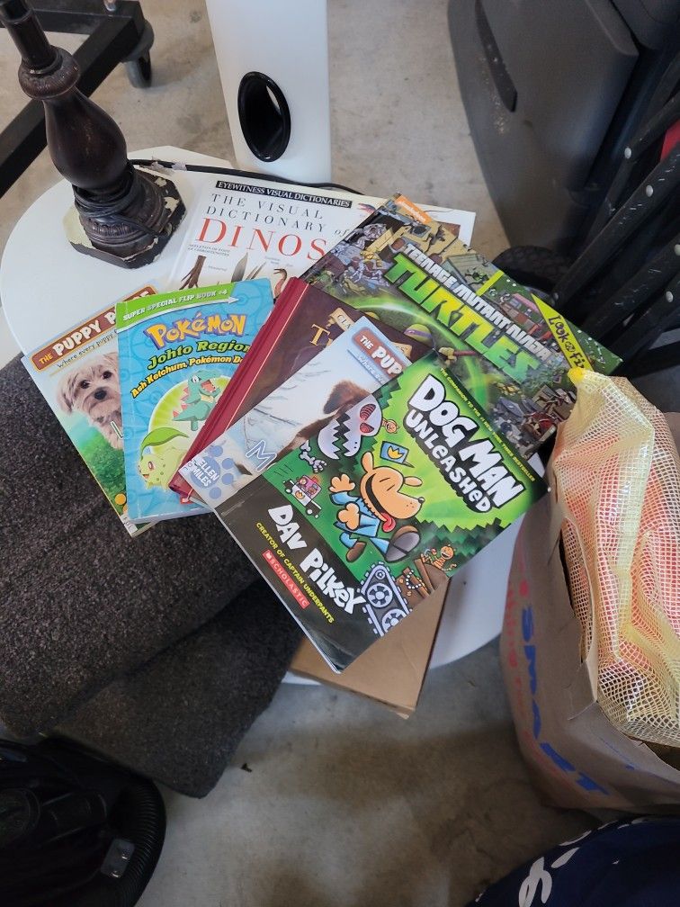 Books For Kids And Games And Toys 