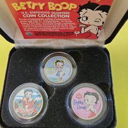 Betty Boop U.S. Statehood Quarters Coin Collection