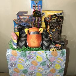 Boy’s Monster Jam Easter Basket
