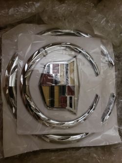 Cadillac emblem brand new