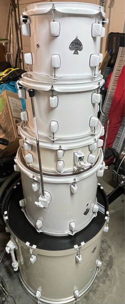 5pc Ddrum “Diablo” white